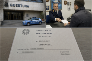 CASO RISOLTO: porto d’armi uso caccia rilasciato