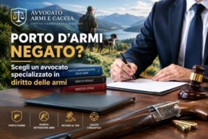 Porto d’armi negato: scegli un avvocato specializzato in diritto delle armi